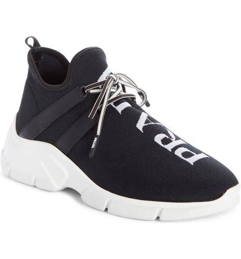 prada sock sneakers last call|Prada shoes for women.